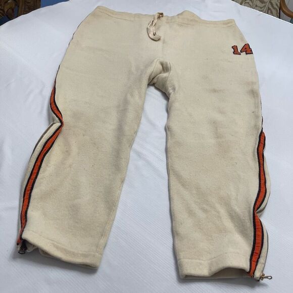 Eddie Leonard & Sons Vintage Wool Baseball Pants Size 36 - Picture 1 of 8